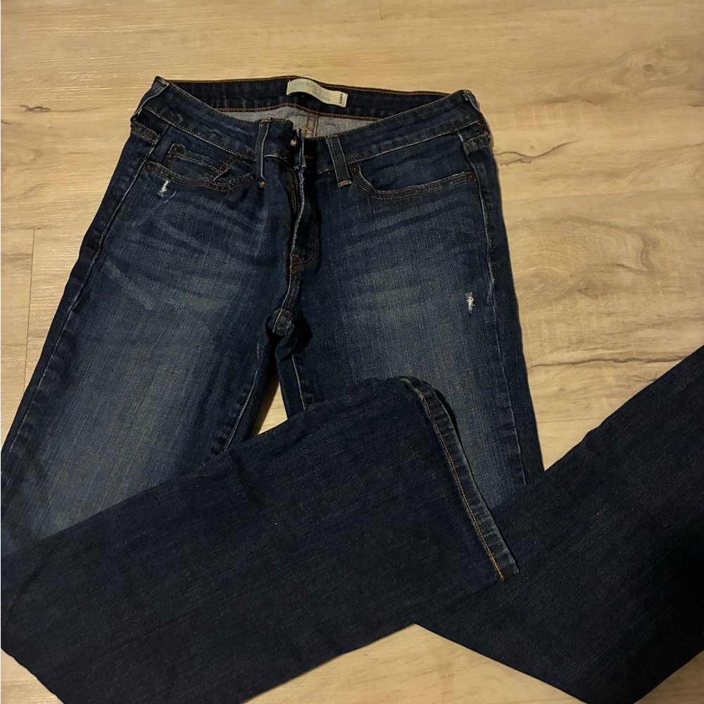Levi's Women's Dark Indigo Straight Leg Jeans